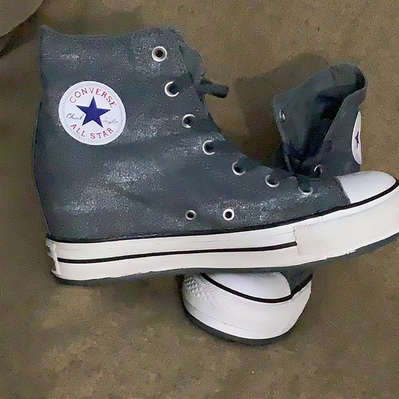 Converse Chuck Taylor All Star size 10 Platform - Picture 3 of 6